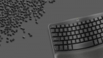 LOGITECH Wave Keys Off-White, DE paigutus (Qwertz) koos Logi Bolt USB-adapteriga