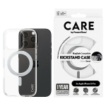 PanzerGlass CARE by Feature Kickstand Case iPhone 16 Pro 6.3" srebrny/silver MagSafe 1326