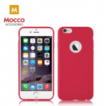 Mocco Ultra huke Soft Matte 0,3 mm silikoonkatte Samsung G920 Galaxy S6 punane