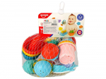 LEAN Toys Water Animals Rubber Mesh Bathing Set Sea creatures 17 pieces