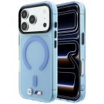 BMW Etui M IML Frosted Metal Logo AND Trims MagSafe do iPhone 18 Pro / 17 Pro niebieskiEstonian: Etui M IML Frosted Metal Logo AND Trims MagSafe iPhone 18 Pro / 17 Pro jaoks sinine