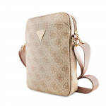 Guess PU 4G Triangle Logo Bag 8"