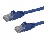 StarTech.com 15m CAT6 Ethernet kabel - Sinine CAT 6 Gigabit Ethernet juht - 650MHz 100W PoE RJ45 UTP vrgu/patch kord Snagless w/Strain Relief Fluke testimisega/hendus on UL sertifitseeritud/TIA