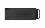 Kingston Technology DataTraveler 64 GB kaasaskandev USB 3.2 Gen 1 Exodia Black
