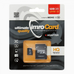 IMRO memory card microSD 128GB 100MB/s class10 UHS 3 4K with adapter SD