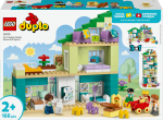 Lego DUPLO Linn 10470 Kaasaegne elumaja ja tegelased 3in1 (10470)