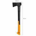 Fiskars X-series X24 Universalaxt mit M-Klinge, Axt/Beil (schwarz/orange)
