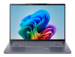 ACER Swift 14 AI SF14-11-X5DB Snapdragon X1P-64-100 slearvuti 36,8 cm (14,5") WQXGA 16 GB LPDDR5x-SDRAM 1 TB SSD Wi-Fi 7 (802.11be) Windows 11 Home Inglise keeles hbemata