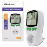 Qoltec Toitemt PM0627 koos ajalooga | 3680W | 16A | LCD
