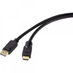 Renkforce RF-4581872 HDMI kaabel 15 m HDMI tp A (Standard) Must