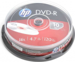 HP DME00026 DVD-R 4.7 GB 16x 10pcs