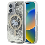 Hello Kitty HKHMP16SLGDIK iPhone 16 6.1" czarny zoty/mustakuldne kvakott Liquid Glitter Fever MagSafe