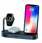 Swissten Swistten 4in1 MFI traadita laadimisjaam 45W Apple iPhone'ile / iPod'ile / Apple Watch'ile