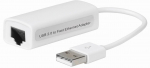 MicroConnect USB2.0 to Ethernet, White It supports, Win 7, Vista,