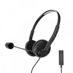 Energy Sistem Kontoripea 2+ krvaklapp Juhtmega Peapael Kontor/knekeskus USB Type-A Must