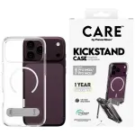 PanzerGlass Kickstand CARE lemine kimp musta MagSafe'iga iPhone 18 Pro Max / 17 Pro Max jaoks lipaistev