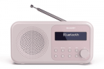 SHARP DR-P420 DAB+/BT raadio roosa