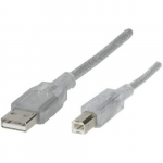 Renkforce RF-4538144 USB-kaabel USB 2.0 1,8 m USB A USB B Lbipaistev