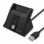 Qoltec 50643 Smart Chip ID Card Scanner USB 2.0