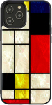 iKins AND quot;Case iPhone 12 Pro Max AND quot; Mondrian Black