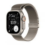 APPLE Vaata Ultra 3 GPS + Mobiilside 49mm Loomulik Titaanviis | Loomulik Titaan Milanese Silmusega - S