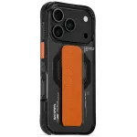 Skinarma Haxa iPhone 17 Pro juhtmevaba laadimise ja grip-tara alusega ritus: Graphite