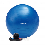 Gymnastics ball TUNTURI Gymball 90cm, Anti-Burst, Blue