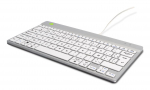 R-Go Tools R-Go Compact Break keyboard AZERTY (BE), wired, white