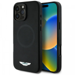 Aston Martin HC FW logo mbris iPhone 16 Pro Max MagSafe mustale mudelile