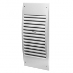 EUROPLAST GRILLE PLASTIC ADJUSTABLE 300X140, WHITE
