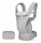 Ergobaby Kik Deluxe Mesh kantorepp, Pearl Grey (BCODMPRLGRY)