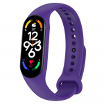 Riff Silicone strap for Xiaomi Mi Band series 3 / 4 / 5 / 6 / 7 Violet