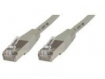 MicroConnect F/UTP CAT5e 3m Grey PVC Outer Shield : Foil screening