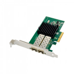 MicroConnect 2 port 1G Fiber Network Card Main Chip : Intel I350 AM2,