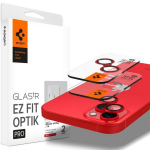 Spigen Optik.Tr kaamera iPhone 14/14 Plus EZ FIT lense 2tk punane AGL05605