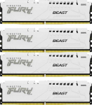 Kingston Fury Beast White 4x32GB DDR5 5200MHZ UDIMM KF552C40BWK4-128