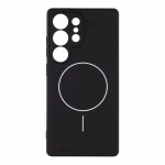 Obal:Me MagNetix Matte TPU mbris Samsung Galaxy S25 Ultra jaoks / must