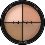 Gosh GOSH_Highlight Blush Contour 4in1 Contouring Palette 001 Lig