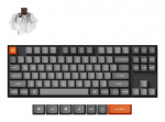 Keychron K8 Max USA klaviatuur Super Brown taktiilne lliti must juhtmeta klaviatuur