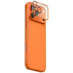 Skinarma Objektiivikatte klaas Magma Full Matte iPhone 17 Pro jaoks, oran