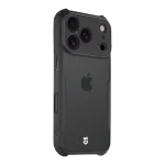 Tactical Quantum Stealth -katte Apple iPhone 18 Pro jaoks, lbipaistev/must