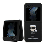 Karl Lagerfeld KLHCZF5SNIKBCK Z Flip5 hardcase must Silikoon Ikonik