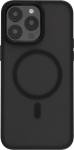 FoneKit MagSafe hilduv Soft Touch mbris, iPhone 15 Pro Max, must/hall (932458)