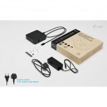 i-tec USB-C DP Dual HDMI2xHDMI 4K 60Hz 1x USB-C (10Gbps) 5x USB-A (3x5Gbps) Power Delivery 100W LAN Audio + universaalne laadimisadapter 100W