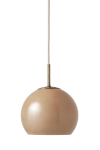 Frandsen Ball Glass Pendant riippuvalaisin, 18 cm, cappuccino (137731)