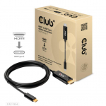 Club3D HDMI-kabel USB-C 1,8m CAC-1334