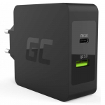 Green Cell CHAR08 Charger USB-C 30W PD with port USB QC3.0