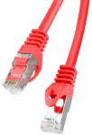 Lanberg Patchcord Cat 6 0,5m FTP Red