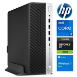 Hewlett-Packard HP 600 G4 SFF i7-8700 64GB 256SSD M.2 NVME GT1030 2GB WIN11Pro