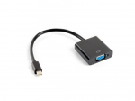LANBERG AD-0006-BK videojuhtme adapter 0,2 m VGA (D-Sub) Mini DisplayPort must